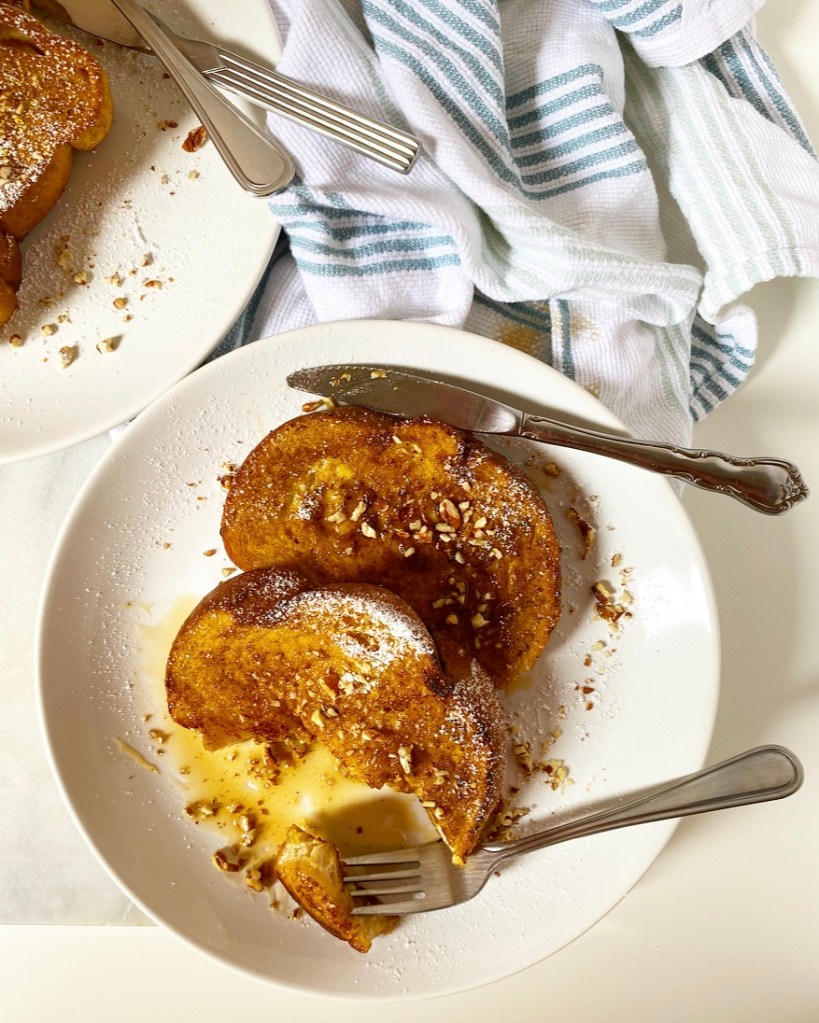 Vegan Pumpkin French Toast​