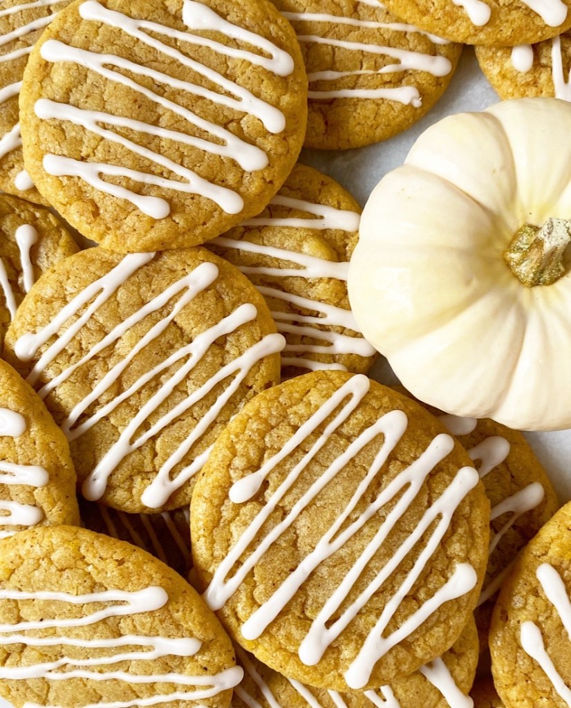 Pumpkin Sugar Cookies
