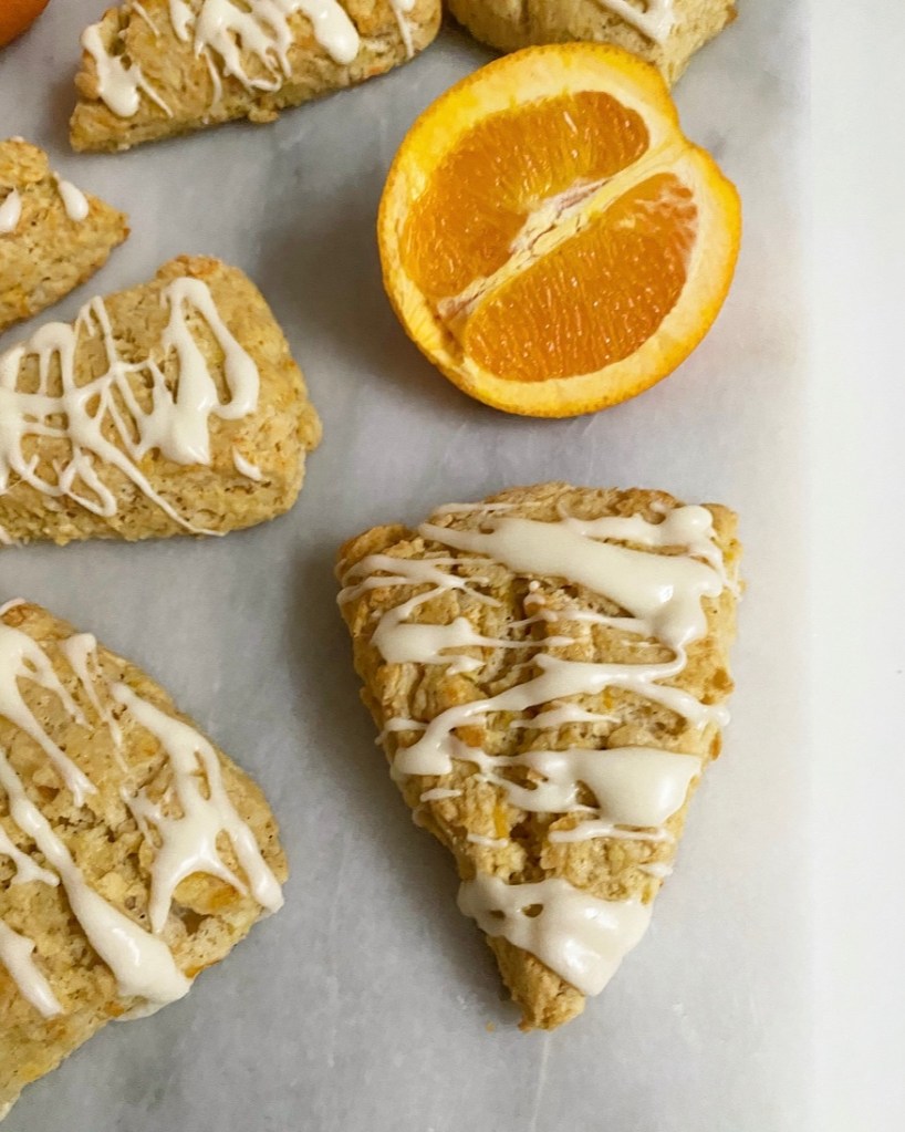 Orange Cardamom Scones​