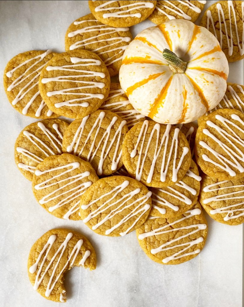 Pumpkin Sugar Cookies