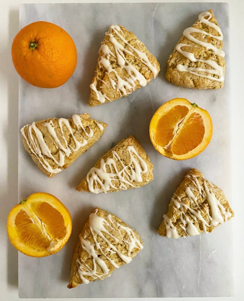 Orange Cardamom Scones​