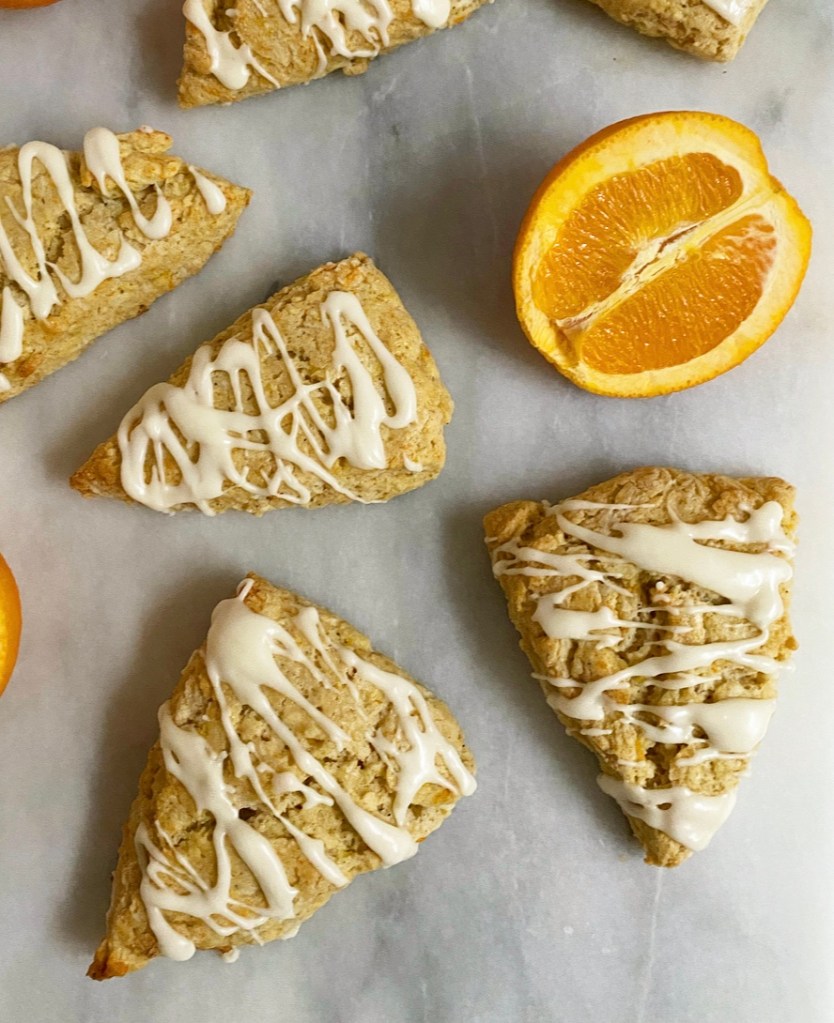 Orange Cardamom Scones​