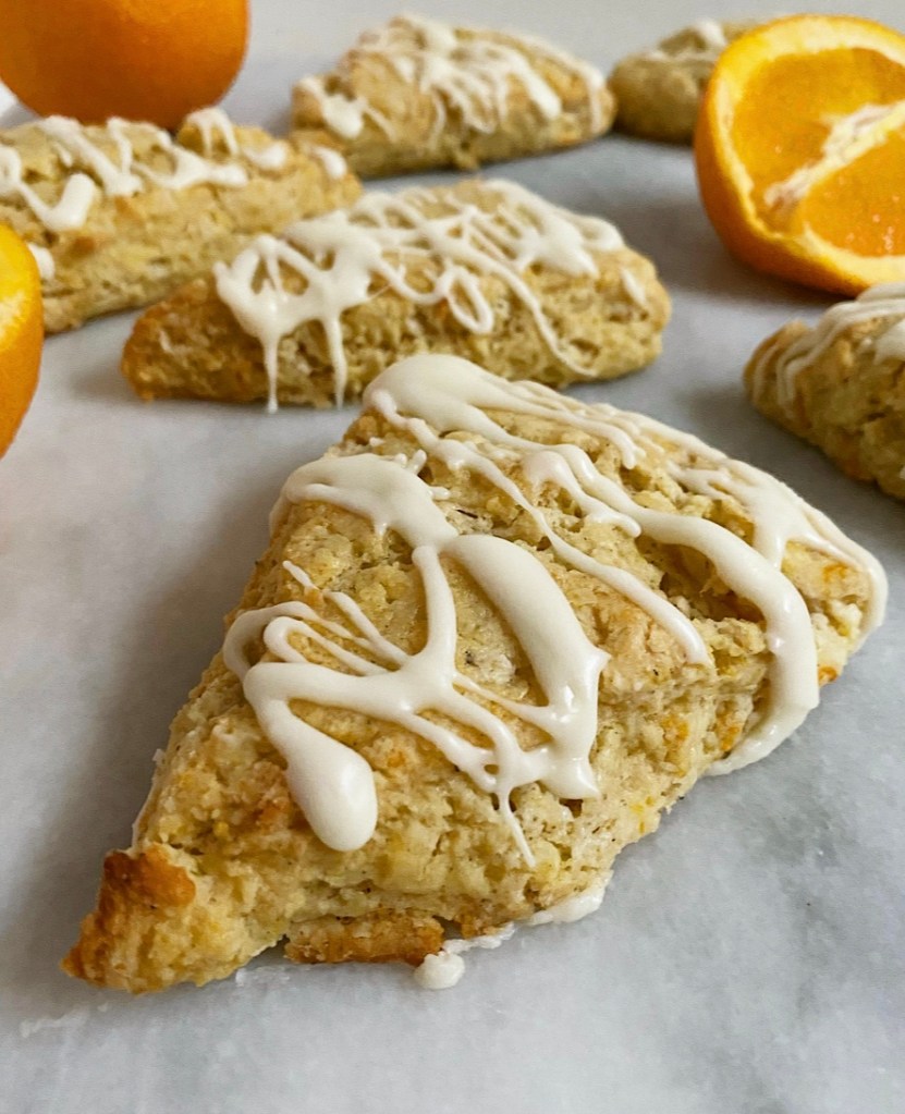 Orange Cardamom Scones​