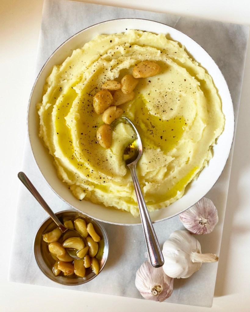 Garlic Confit Mashed Potatoes