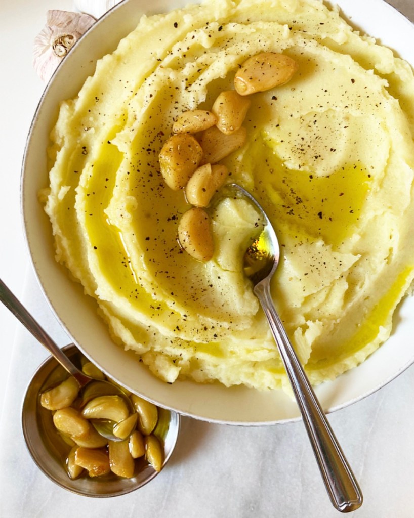 Garlic Confit Mashed Potatoes
