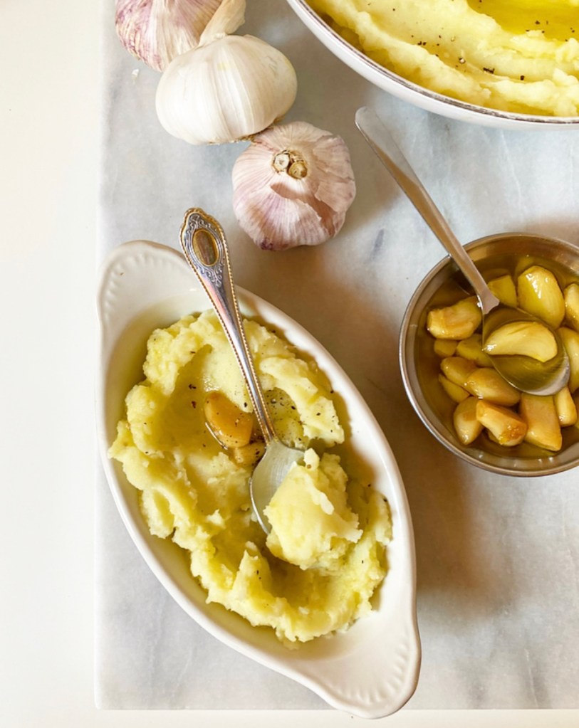 Garlic Confit Mashed Potatoes