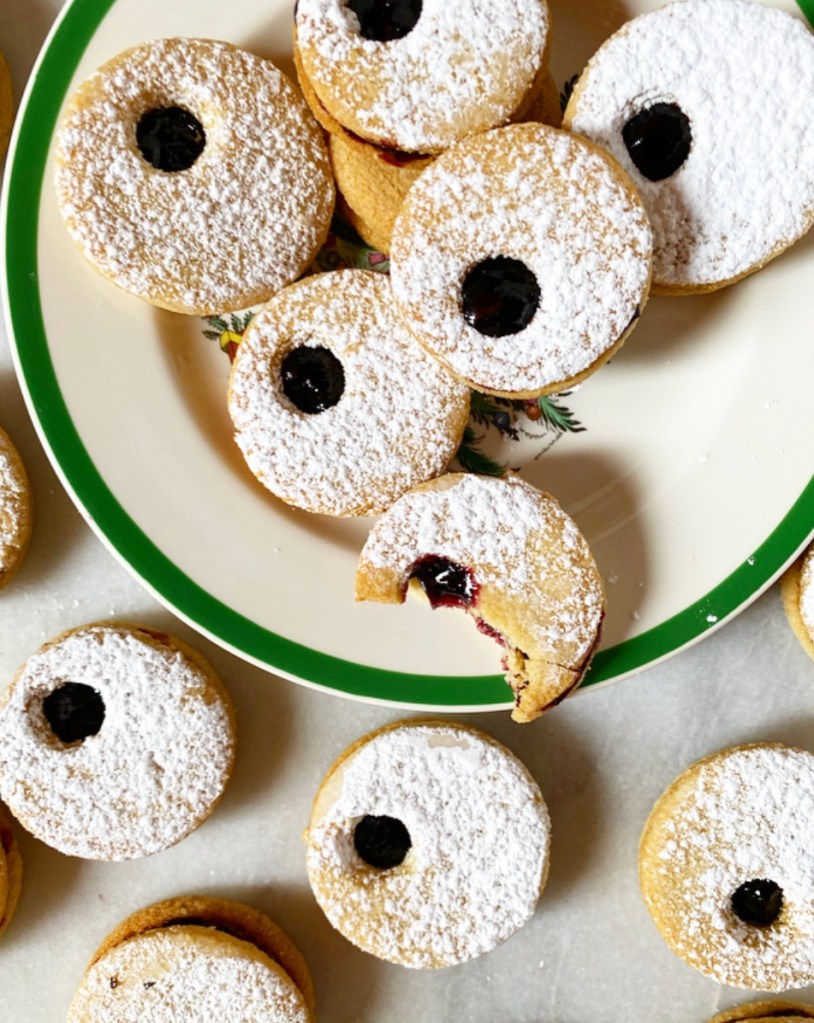 Vegan, Gluten-Free Linzer Cookies​