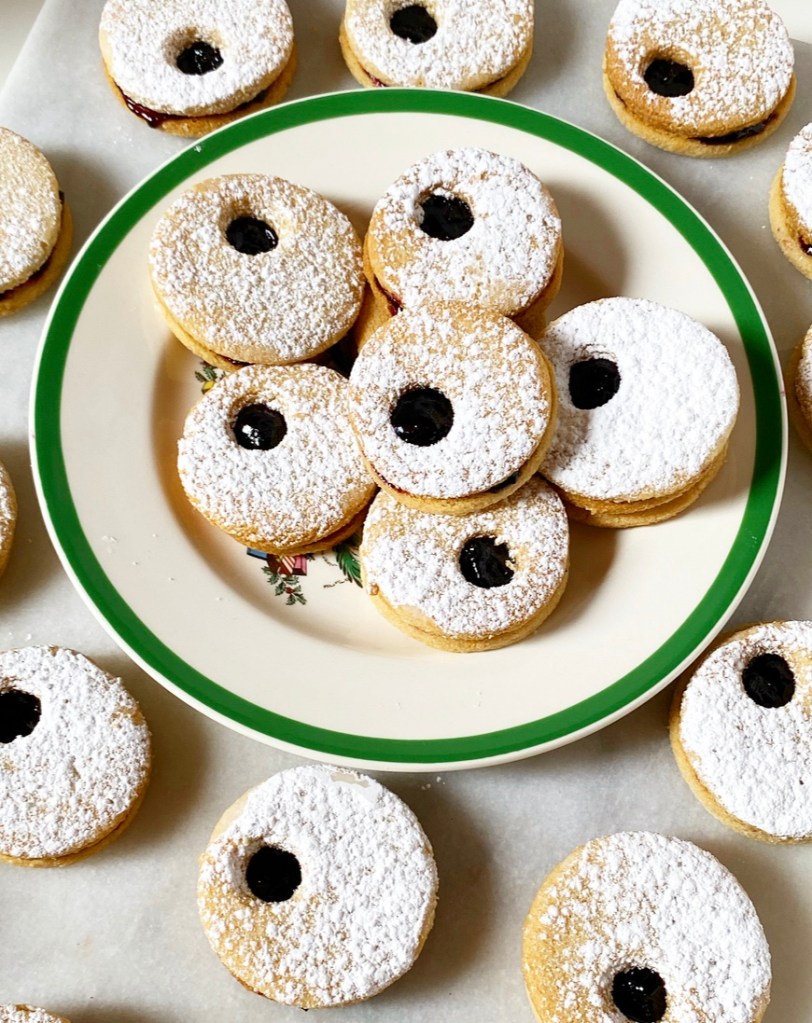 Vegan, Gluten-Free Linzer Cookies​