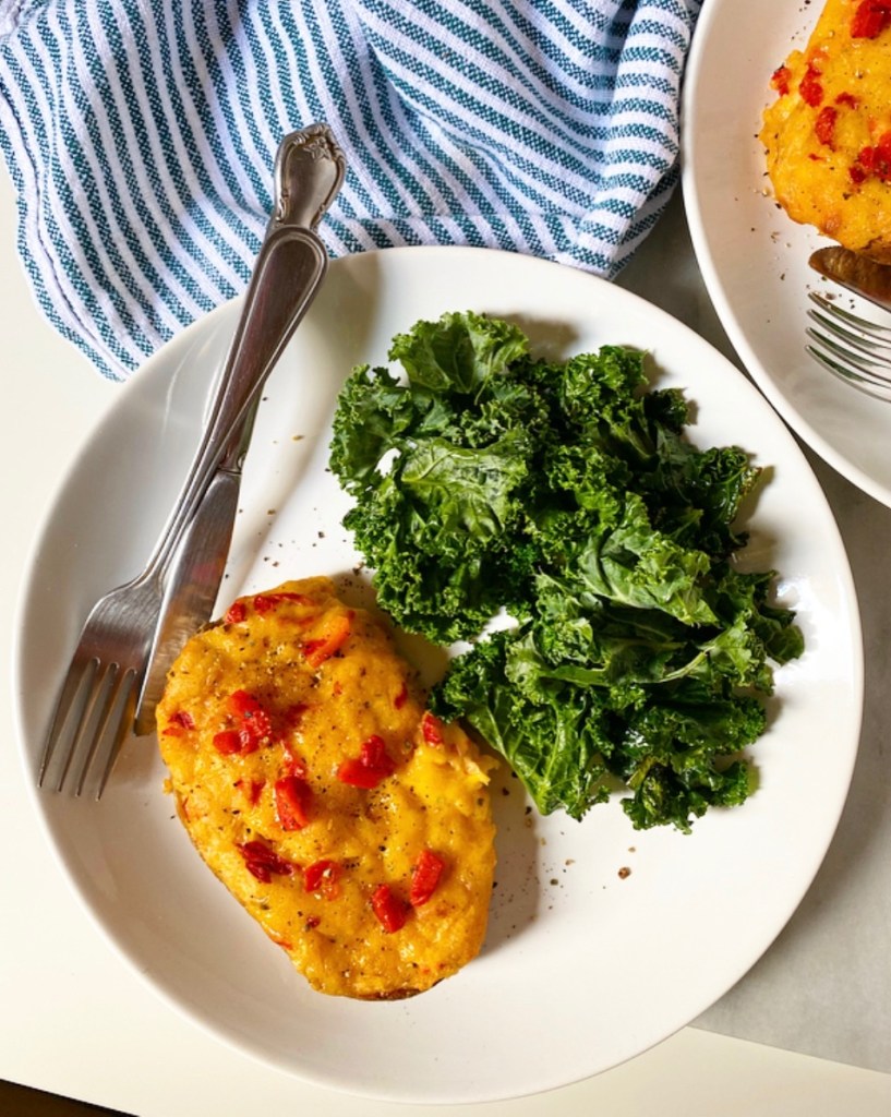 Pimento Cheese Twice-Baked Potatoes​