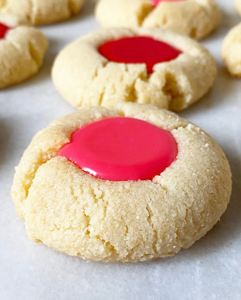 Vegan, Gluten-Free Icing Thumbprints
