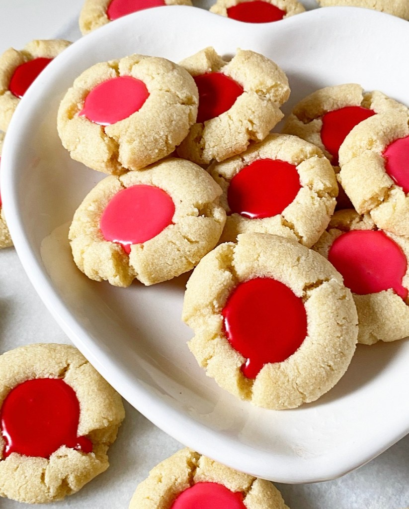 Vegan, Gluten-Free Icing Thumbprints