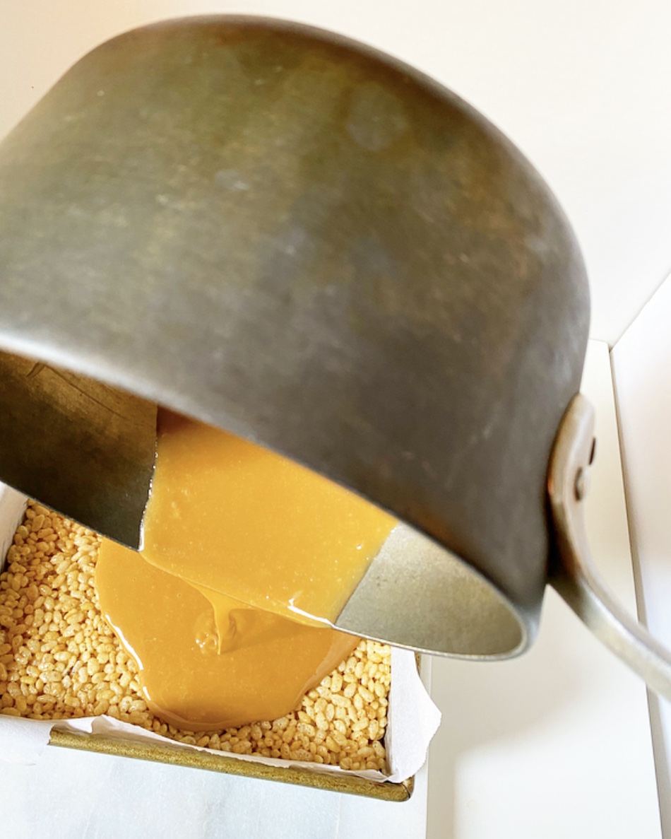 Millionaire’s Rice Krispies Treats