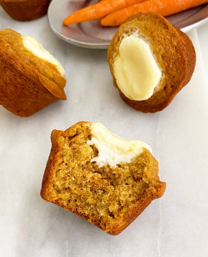 Carrot Cream Cheese Muffins