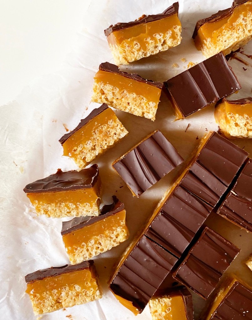 Millionaire’s Rice Krispies Treats