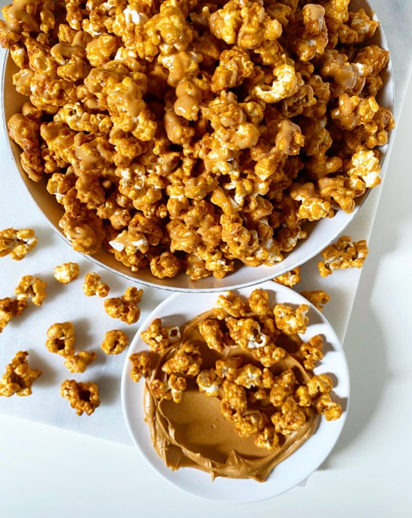 Peanut Butter Caramel Corn