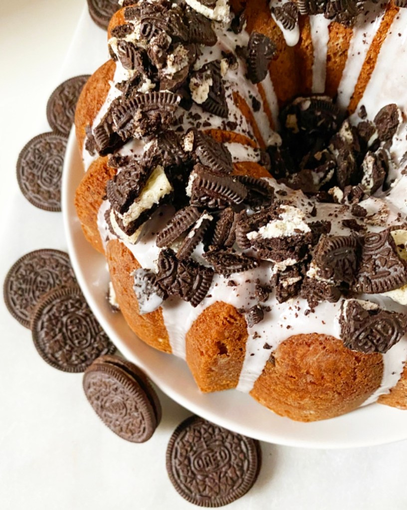 Cookies & Cream Bundt Cake​