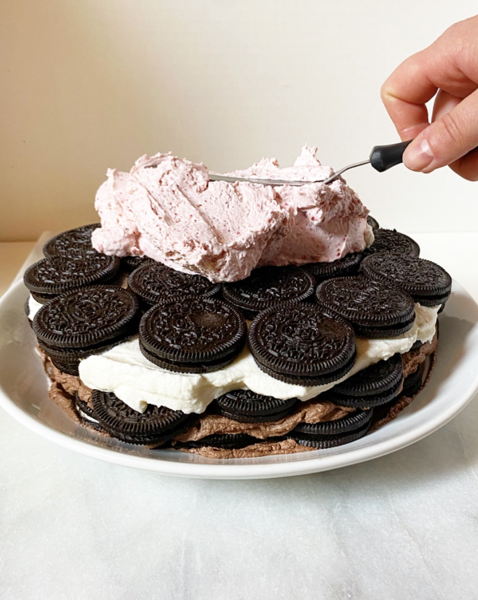 Neapolitan Icebox Cake​