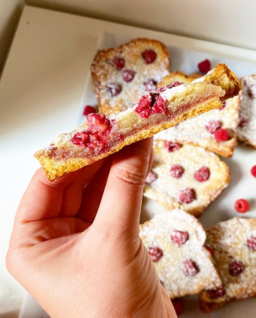 Double Raspberry Bostock {Brioche with Almonds}​