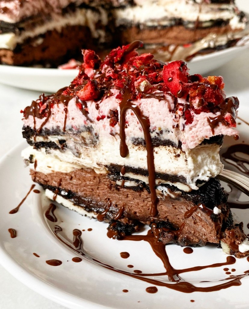 Neapolitan Icebox Cake​