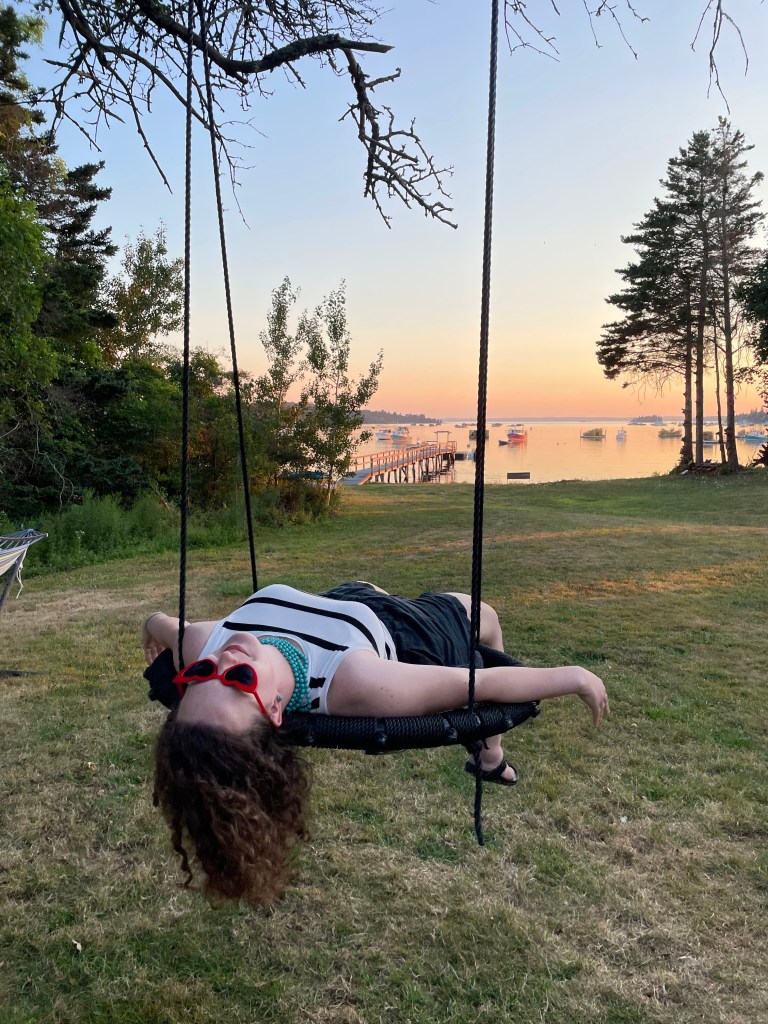 Chocolate Cake with Chocolate Sour Cream Frosting (and a story about burnout)​