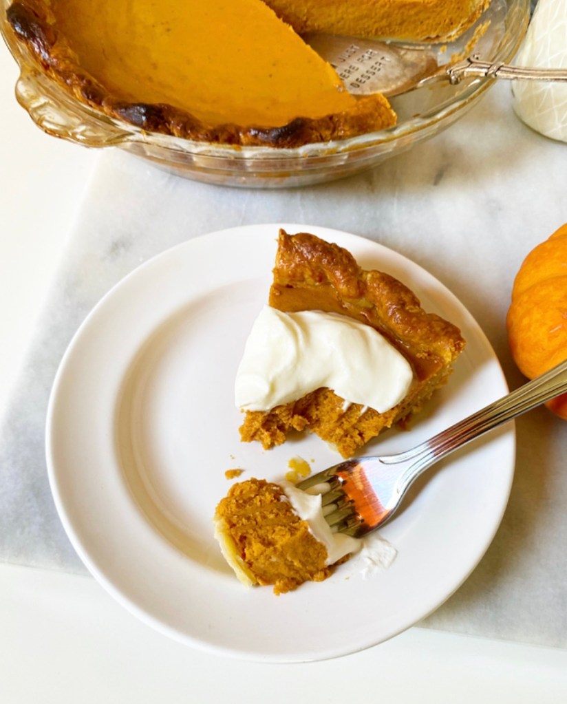 Sweetened Condensed Milk Pumpkin Pie