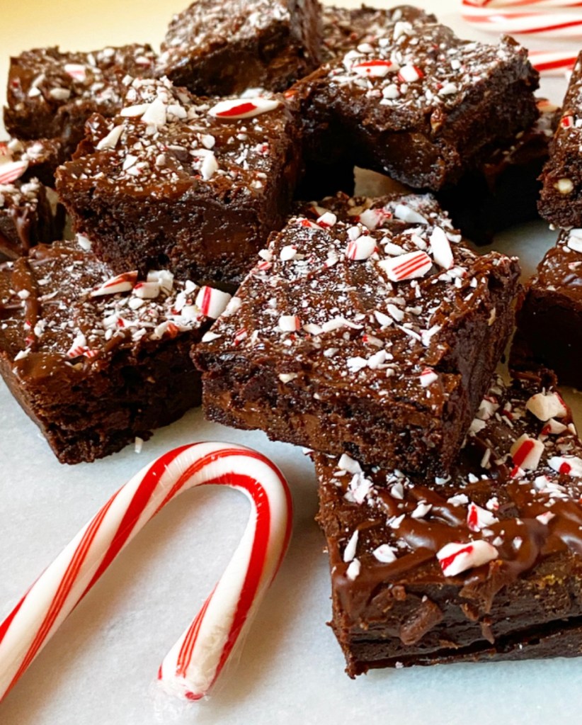Peppermint Mocha Brownies