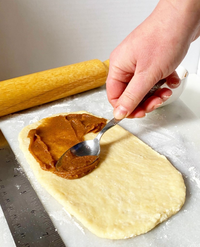 Just Two Cinnamon Rolls {No Yeast!}​