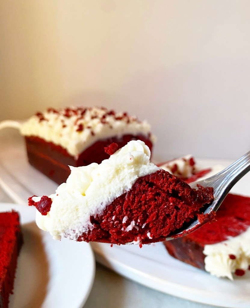Red Velvet Loaf Cake