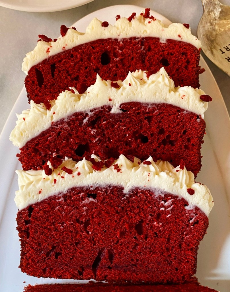 Red Velvet Loaf Cake