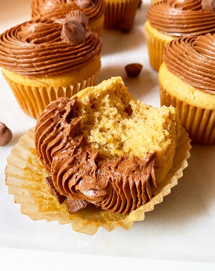 Peanut Butter Cupcakes