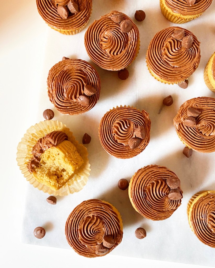 Peanut Butter Cupcakes