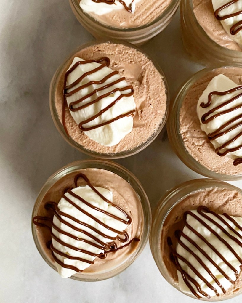 Three Ingredient Nutella Mousse​