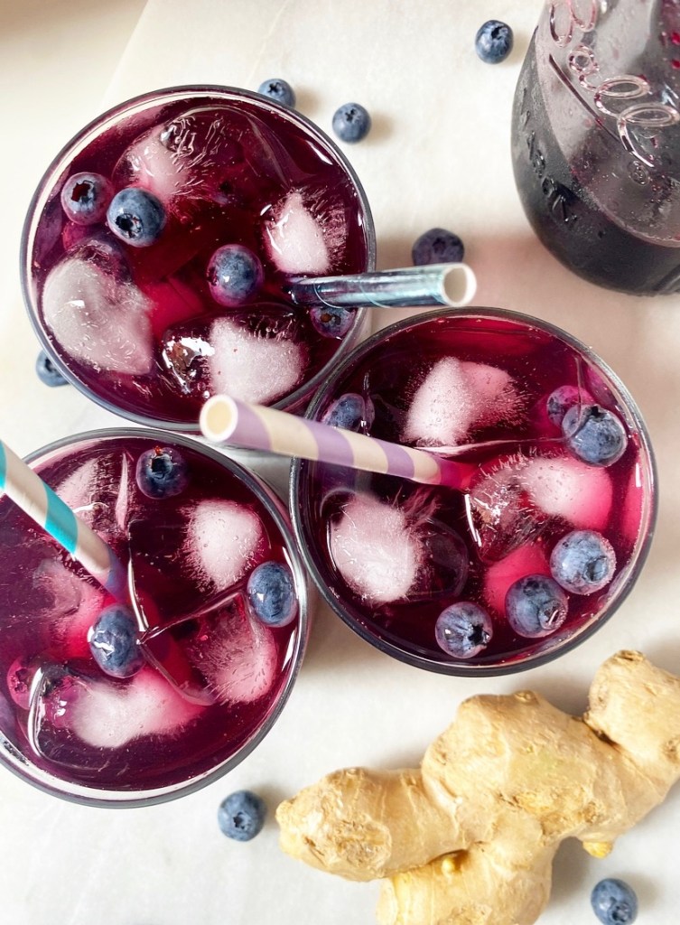Blueberry Ginger Ales