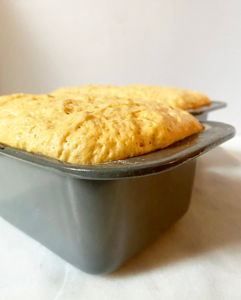 Pumpkin Spice English Muffin Bread