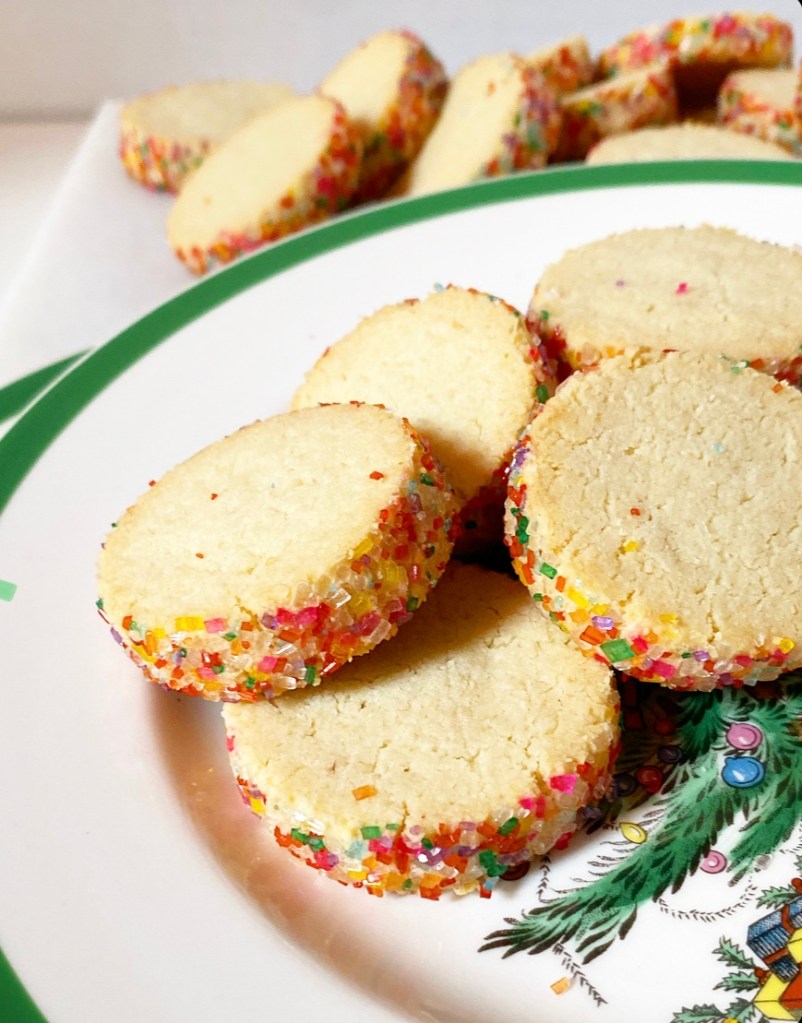 Almond Flour Sparkling Shortbread {Vegan, Gluten-Free}​