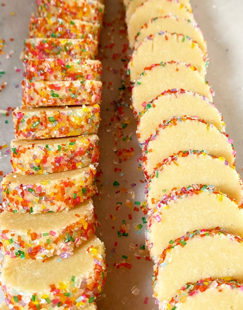 Almond Flour Sparkling Shortbread {Vegan, Gluten-Free}​